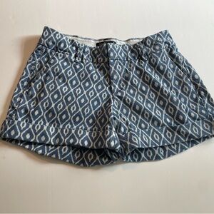 Dear John Blue and White Denim Shorts